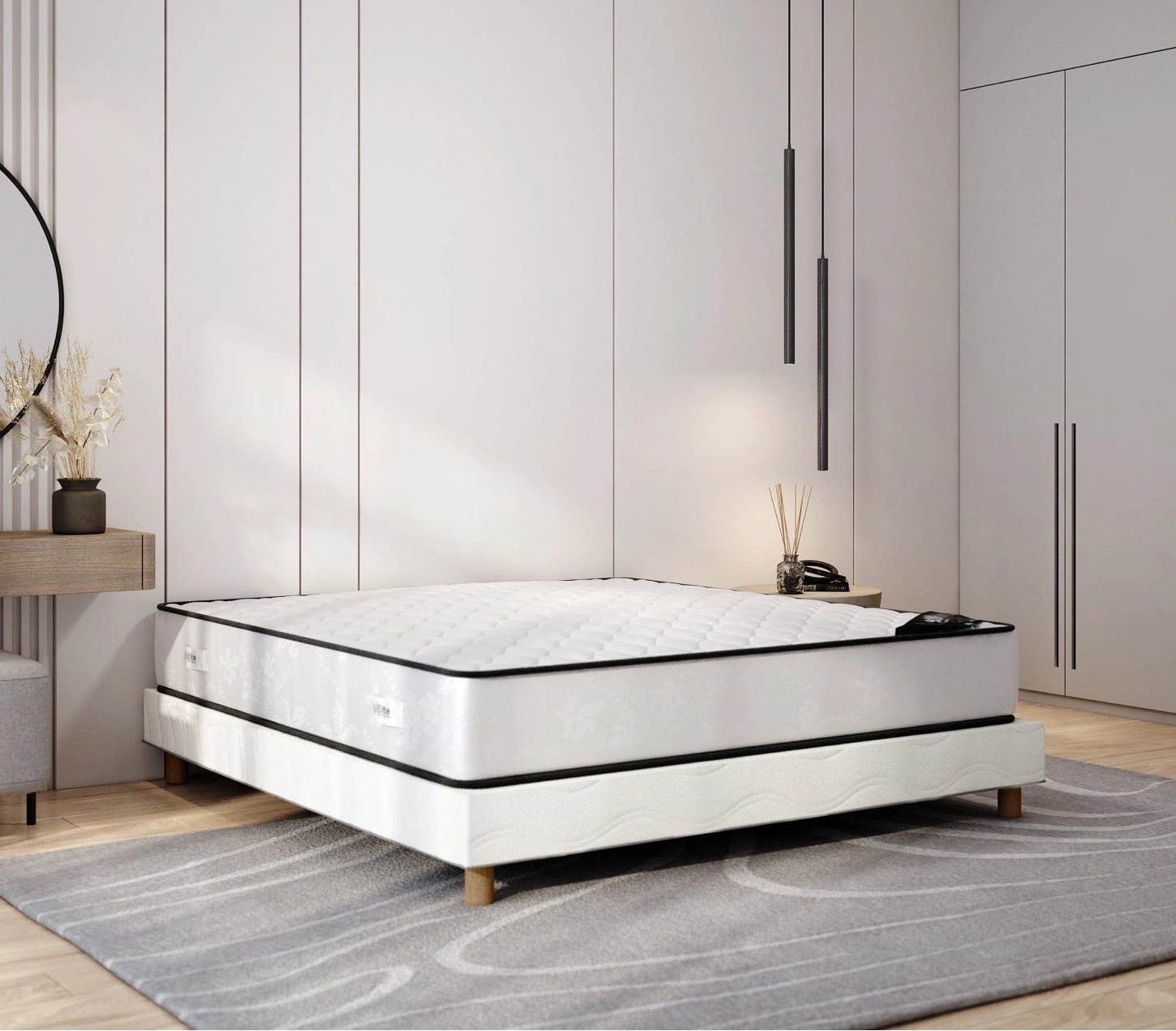 Ensemble MEDICALTEX Sommier + Matelas Hauteur 20cm