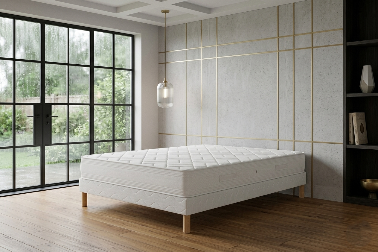 Ensemble ZEN Sommier + Matelas Hauteur 20cm