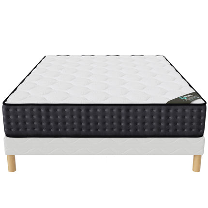 Ensemble COSMOS Sommier + Matelas Hauteur 26CM