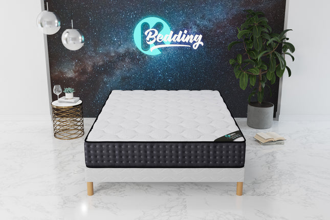 Ensemble COSMOS Sommier + Matelas Hauteur 26CM