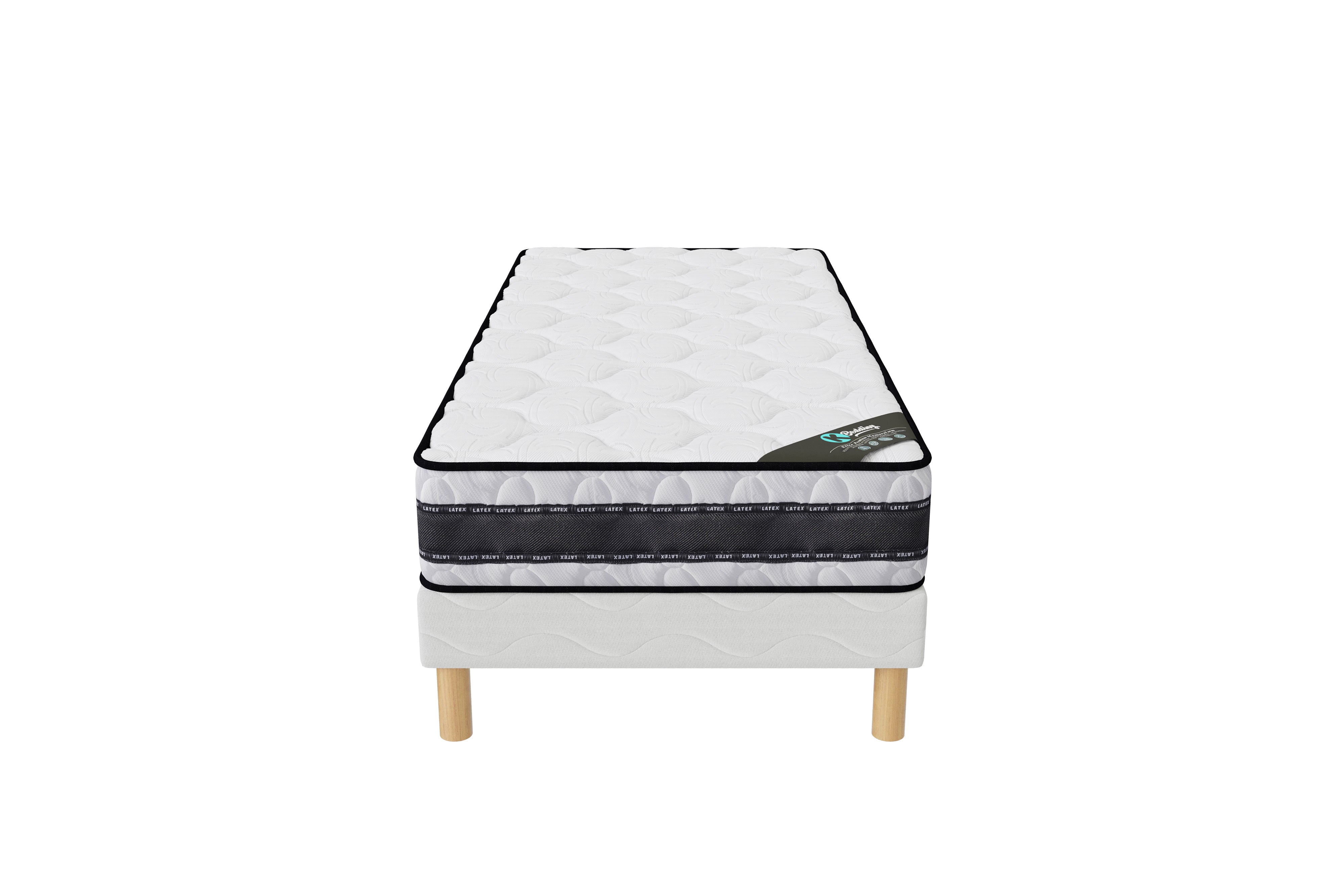 Ensemble MEDICARE Sommier + Matelas Latex
