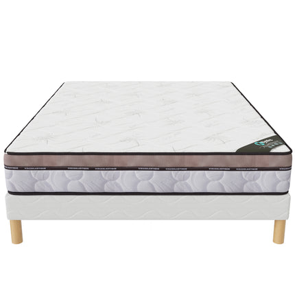 Ensemble NATURA Sommier + Matelas Memory