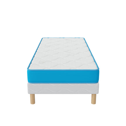 Ensemble FRESH MEMORY Sommier + Matelas 15cm