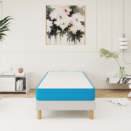 Ensemble FRESH MEMORY Sommier + Matelas 15cm