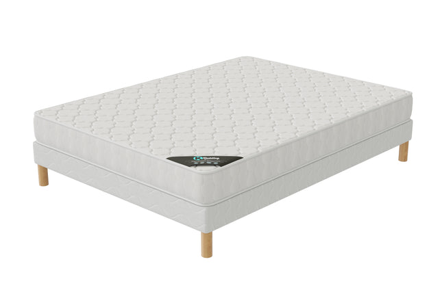 Ensemble CONFORT+ Sommier + Matelas Hauteur 17cm