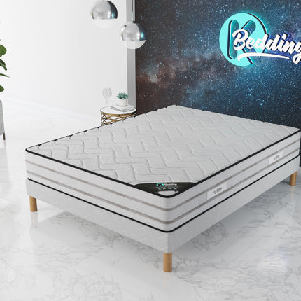 Ensemble Memory Premium Sommier + Matelas Hauteur 25cm