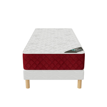 Ensemble ROSSO Sommier + Matelas Hauteur 25cm