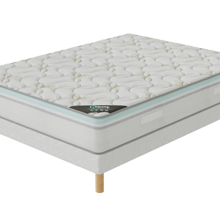 Ensemble Aloe Vera Sommier + Matelas Hauteur 27cm