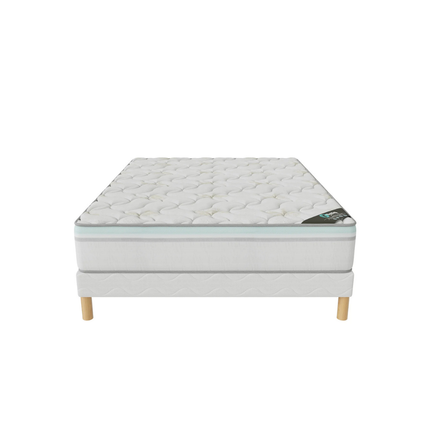 Ensemble Aloe Vera Sommier + Matelas Hauteur 27cm