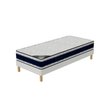 Ensemble BLUE MEMORY Sommier + Matelas Hauteur 22cm
