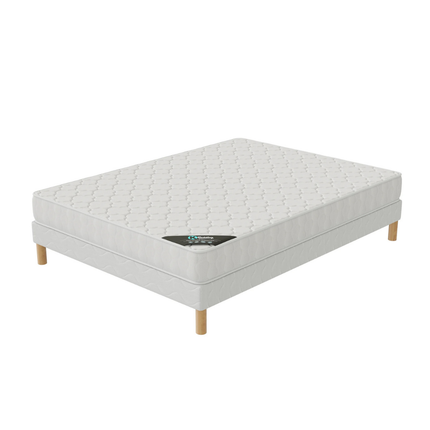 Ensemble CONFORT Sommier + Matelas Hauteur 15cm
