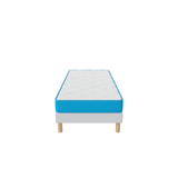 Ensemble FRESH MEMORY Sommier + Matelas 15cm