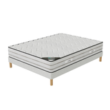 Ensemble Memory Premium Sommier + Matelas Hauteur 25cm