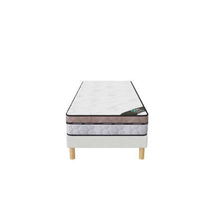 Ensemble NATURA Sommier + Matelas Memory