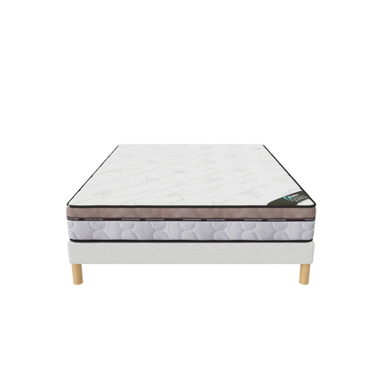 Ensemble NATURA Sommier + Matelas Memory