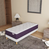 Ensemble PANDA PURPLE Sommier + Matelas Hauteur 32cm