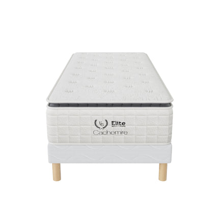 Ensemble sommier + matelas CACHEMIRE Hauteur 28cm