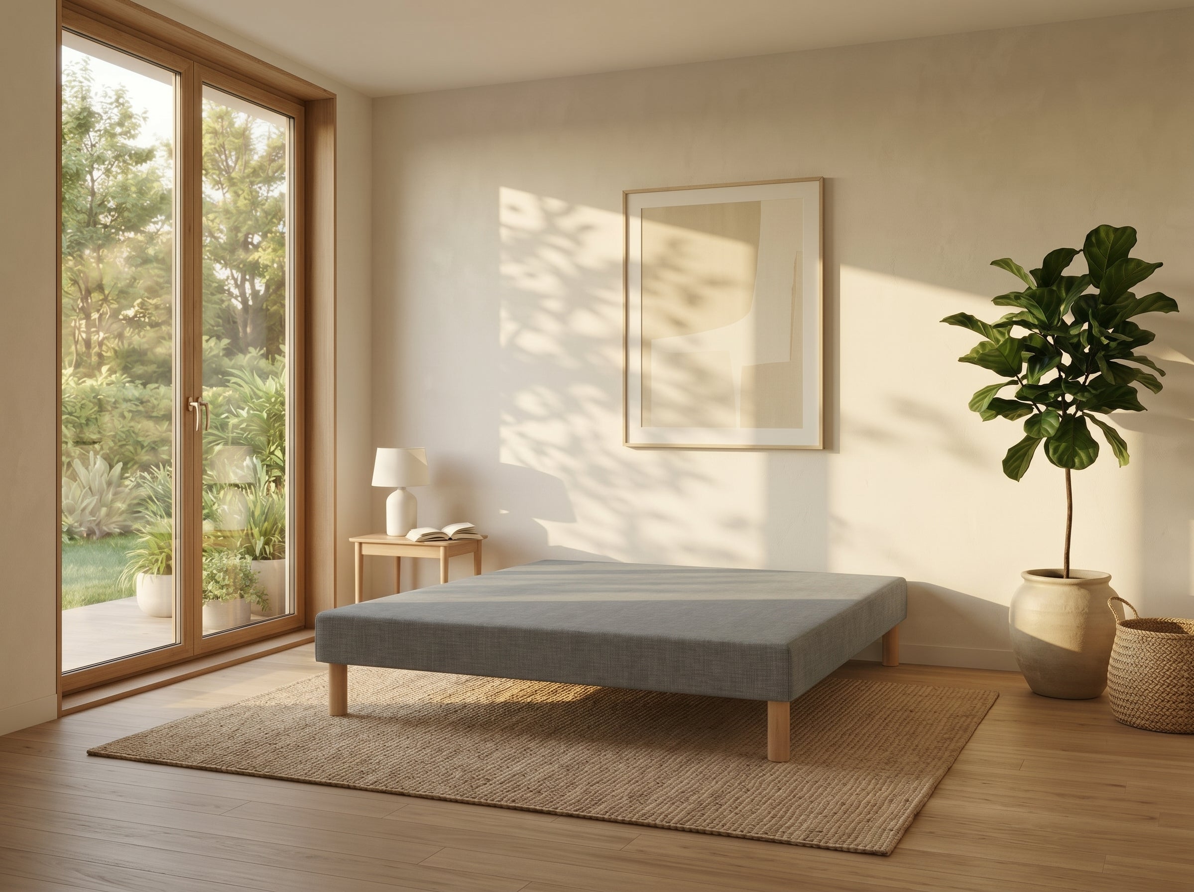 Sommier Tapissier FIRST Gris